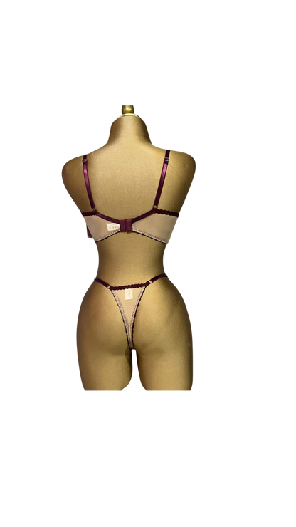Conjunto de Lencería Merlot
